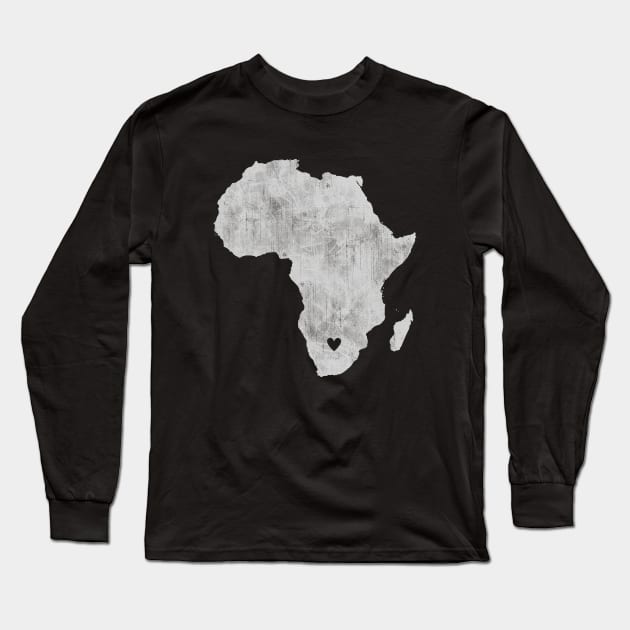 I <3 South Africa Long Sleeve T-Shirt by MellowGroove